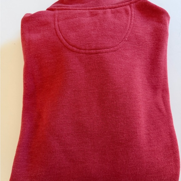 Men’s IZod Red Quarter-Zip Sweater - Picture 4 of 4